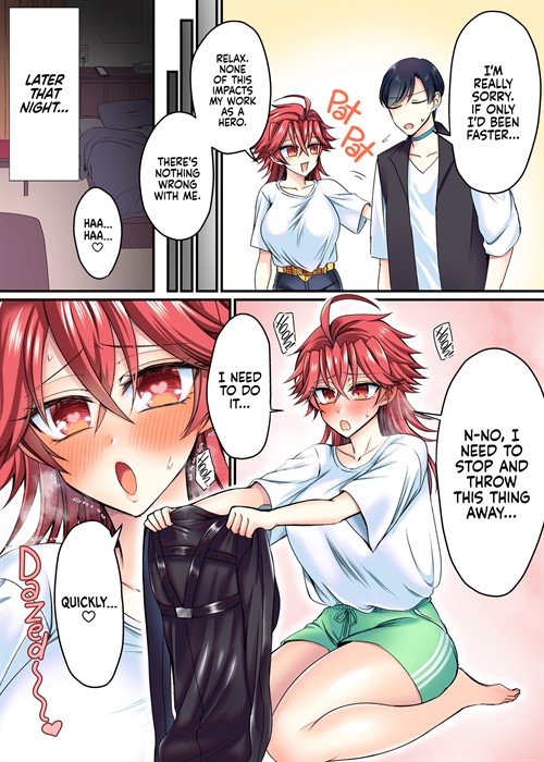Saber Red: The Loser Hero of Justice sample page