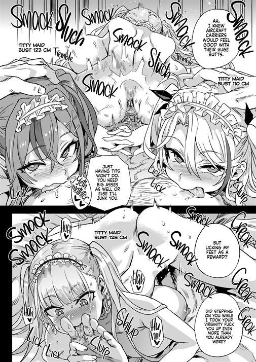 Lady, Fallen Maid sample page